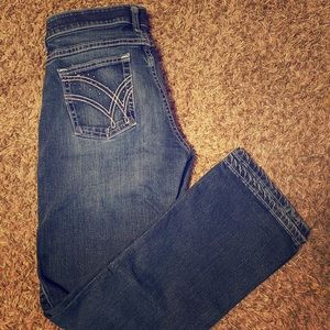 Boot cut jeans